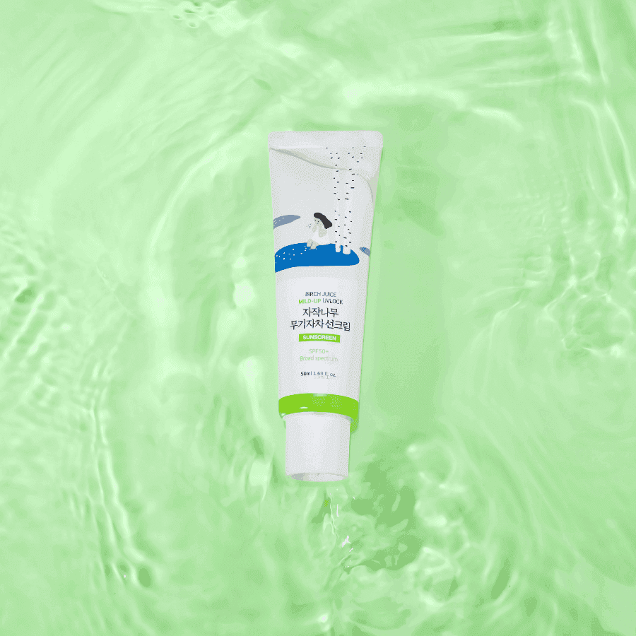 Birch Juice Mild-Up Sunscreen UVLock SPF 50+ Broad Spectrum | Round Lab (2)