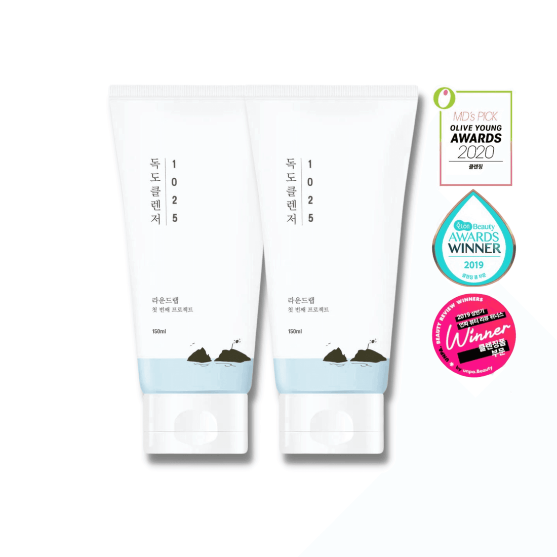 Dokdo Cleanser Double Bundle + GIFT - Round Lab