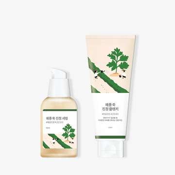 Mugwort Cleanser + Mugwort Serum Bundle