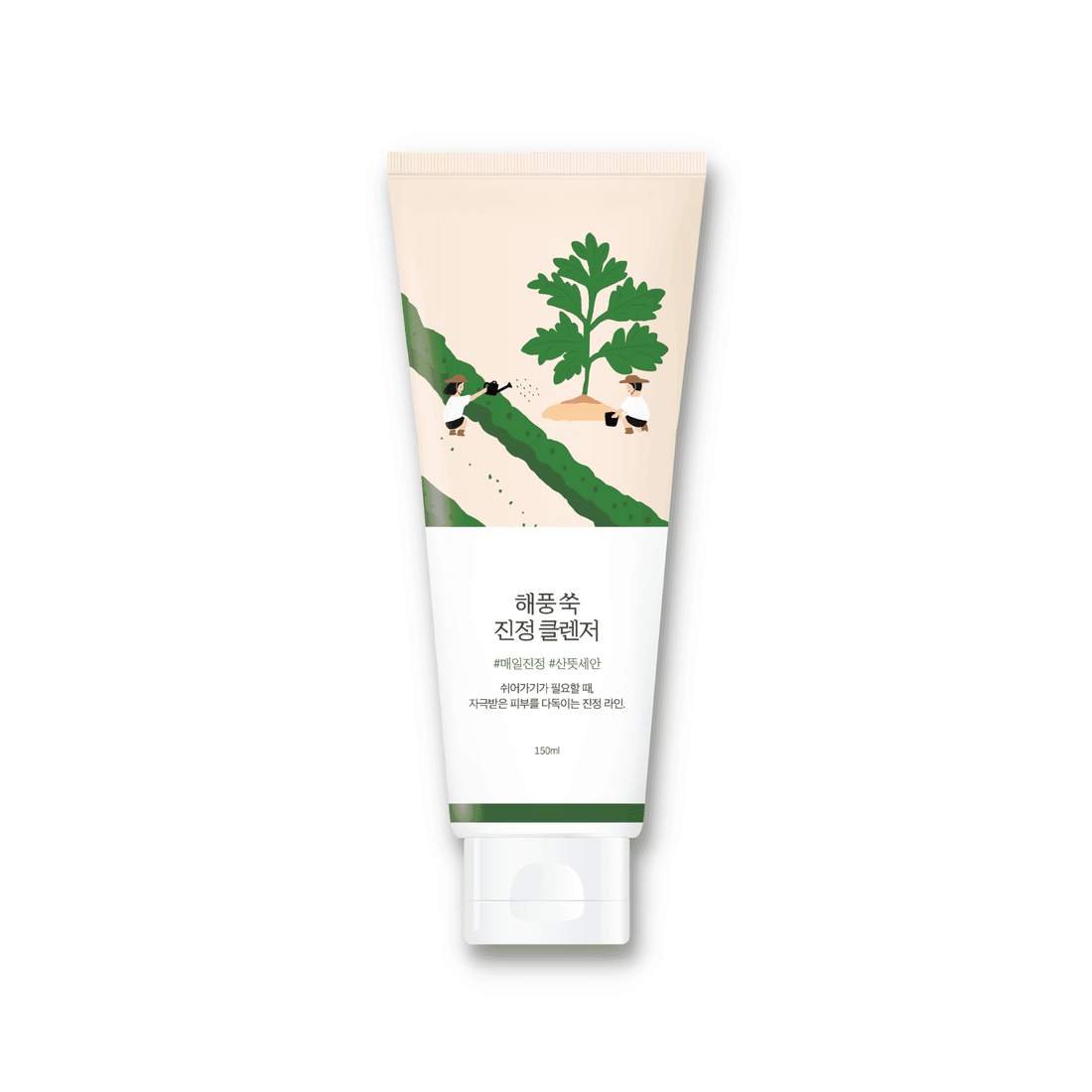 Mugwort Calming Cleanser - Round Lab