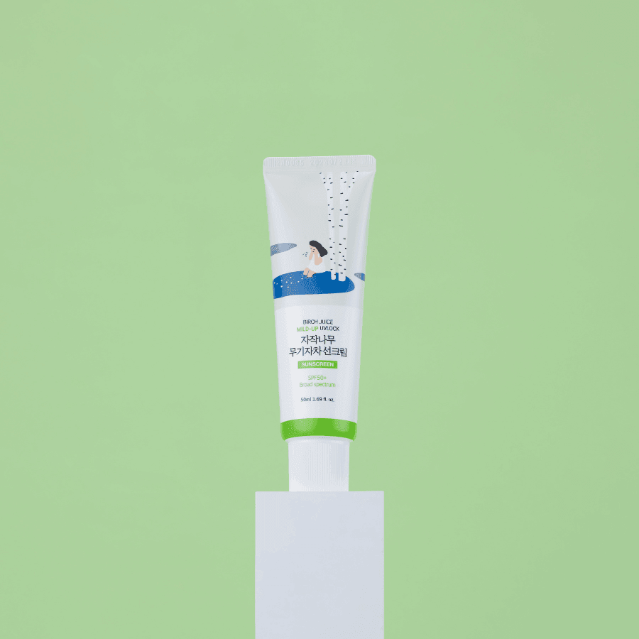 Birch Juice Mild-Up Sunscreen UVLock SPF 50+ Broad Spectrum | Round Lab (4)