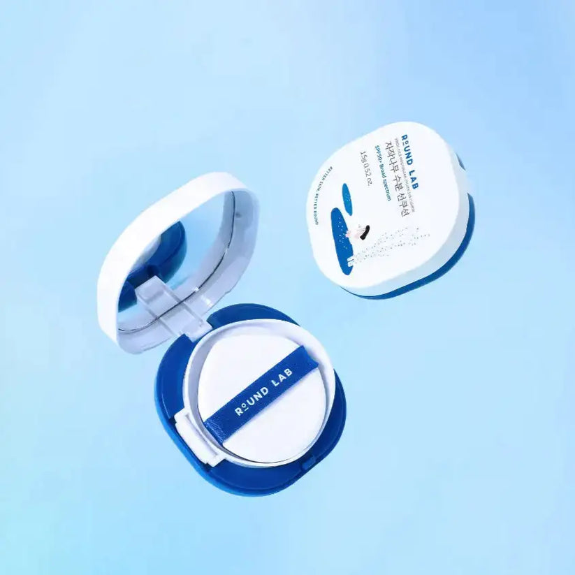 Birch Moisturizing Sun Cushion SPF 50+, PA++++ | Round Lab