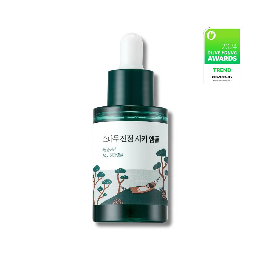 Pine Calming Cica Ampoule - Round Lab