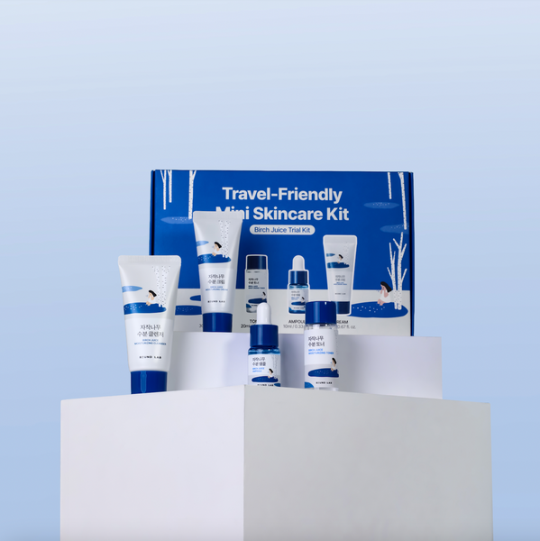Birch Moisturizing Travel Routine Trial Kit – Round Lab