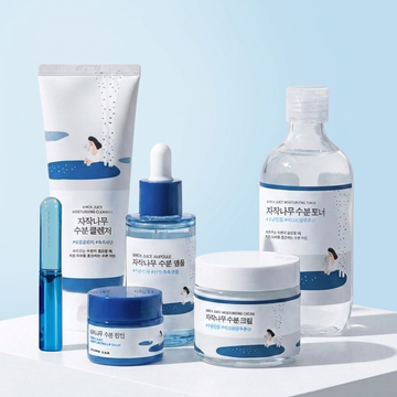 Birch Clear and Balanced Skin Routine + Lip Balm Brush Set