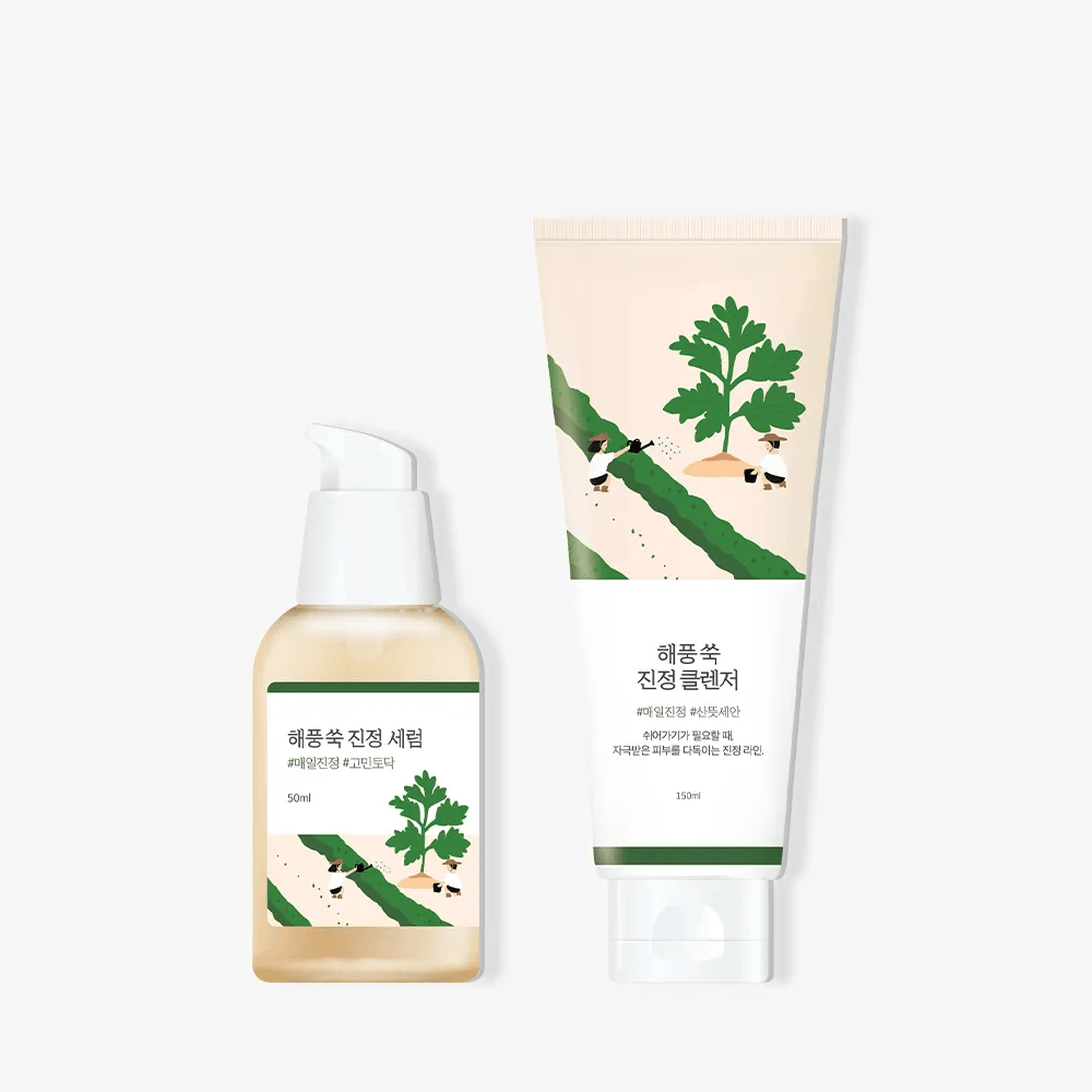Mugwort Cleanser + Mugwort Serum Bundle