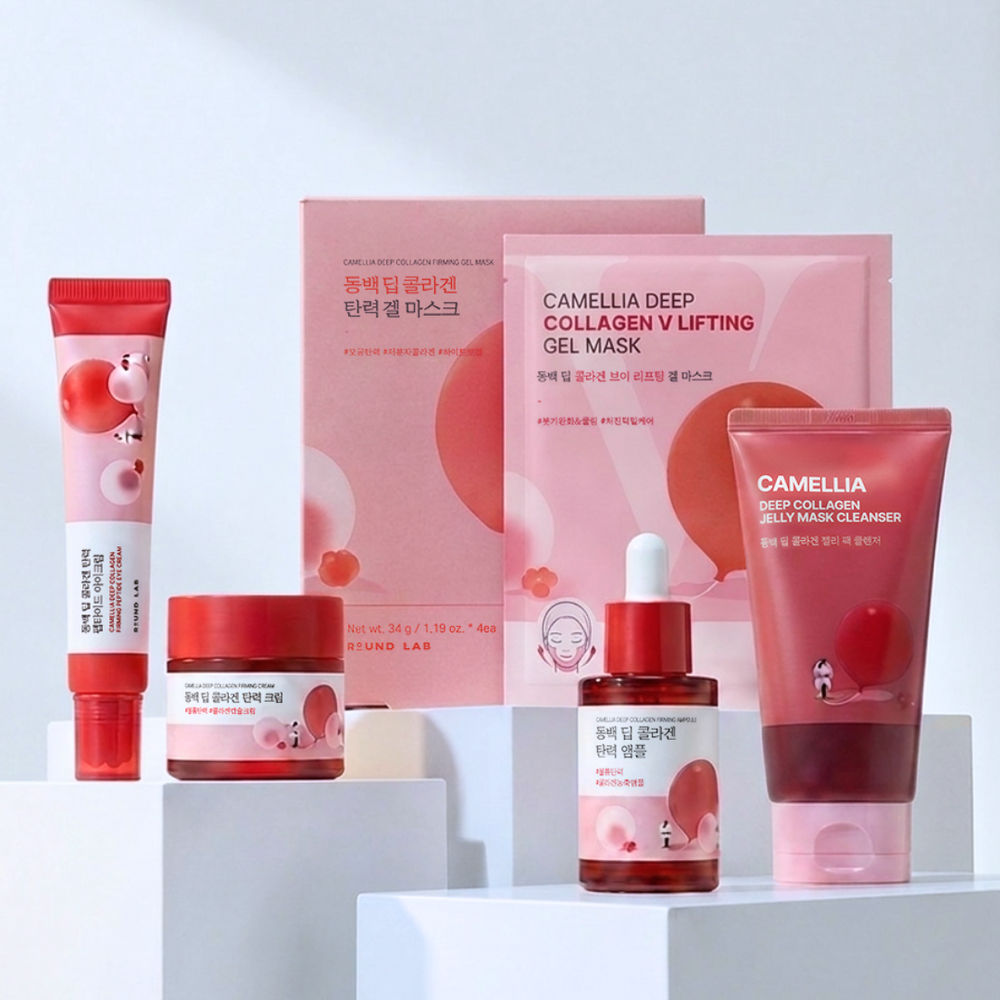 Camellia Deep Collagen Firming Complete Routine Anti-Aging Bundle