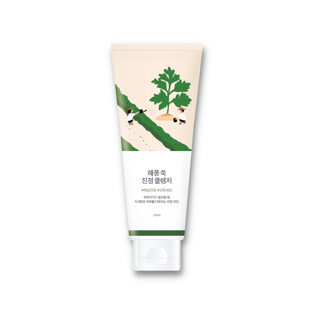Mugwort Calming Cleanser - Round Lab