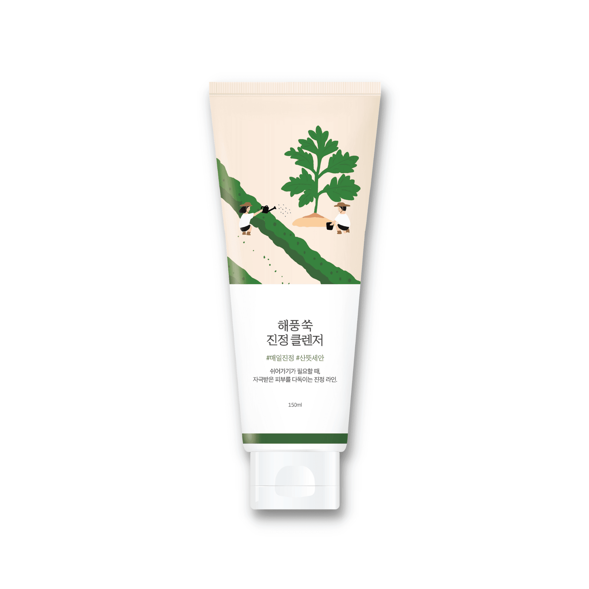 Mugwort Calming Cleanser - Round Lab