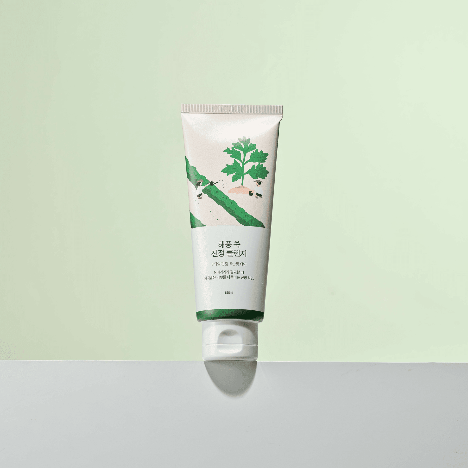 Mugwort Calming Cleanser - Round Lab