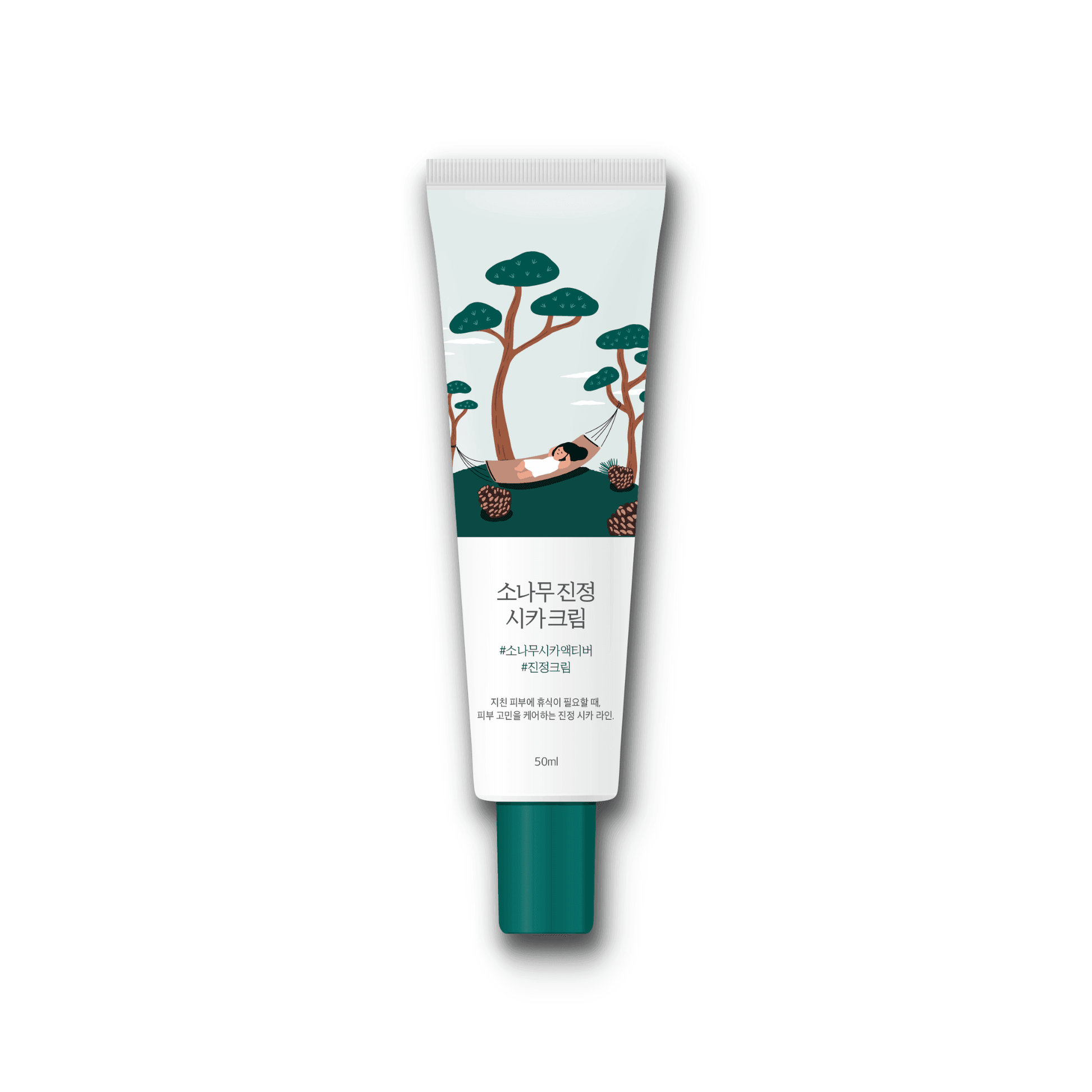 Pine Calming Cica Cream - Round Lab