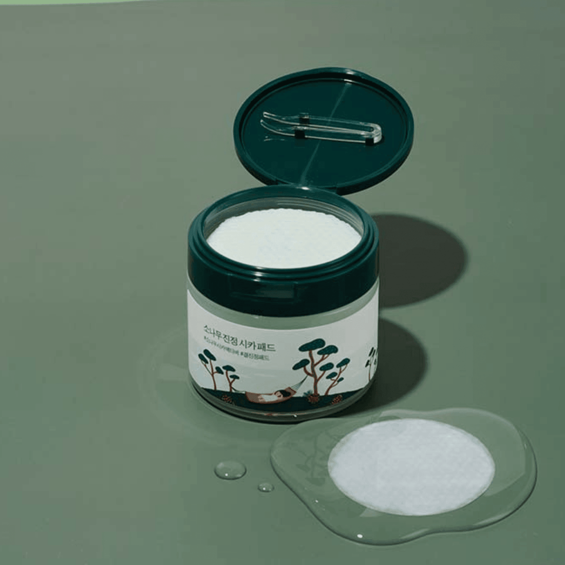 Pine Calming Cica Pad - Round Lab