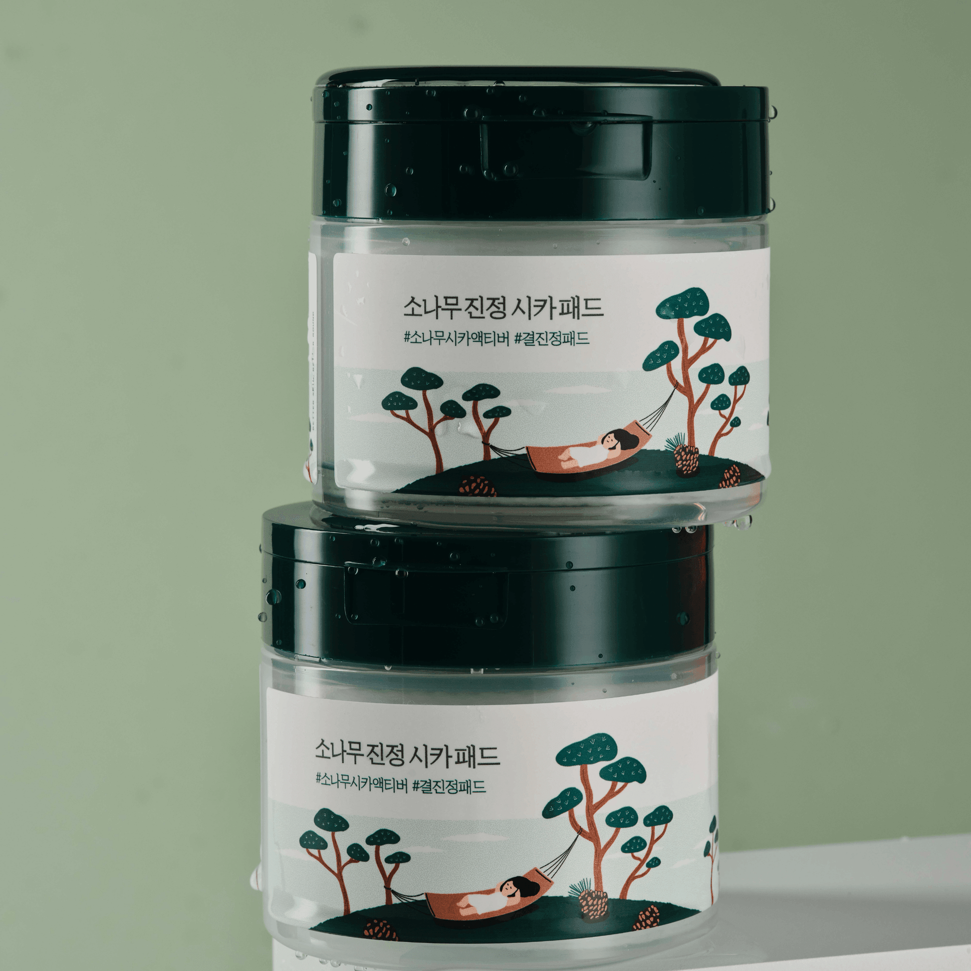 Pine Calming Cica Pad - Round Lab