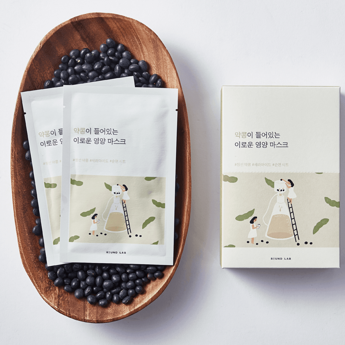 Soybean Nourishing Sheet Mask - Round Lab