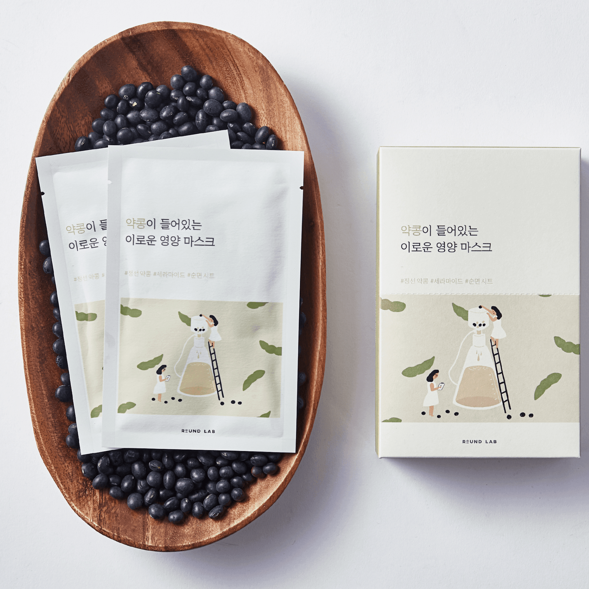 Soybean Nourishing Sheet Mask - Round Lab