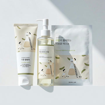 Soybean Oil Cleanser + Facial Cleanser Double Cleansing Routine